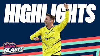 Low Scoring Thriller  Gloucestershire v Surrey  Vitality Blast 2023 [upl. by Sletten]