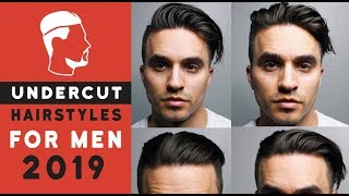 Unique Ways to Style Your Undercut  Mens 2019 Hairstyles [upl. by Abbie395]