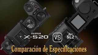 Fujifilm XS20 vs Leica SL2 Una Comparación de Especificaciones [upl. by Inalaeham257]