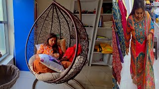 Phirse Gaye Ussi Shop Pe  Karwa chauth Ka Dress Liya  Shopping 🛍 amp Relax Vlog [upl. by Aytac]