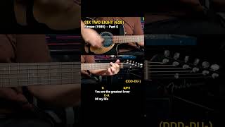 Six Two Eight 628  Europe 1985 Easy Guitar Chords Tutorial with Lyrics part 5 SHORTS REELS [upl. by Eaves]