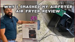 Air Fryer review Home Tronix  Amazon Air fryer Yasar Raja [upl. by Klemens]