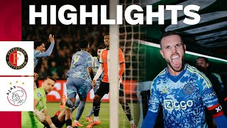 KLASSIEKER  ❌❌❌  Highlights Feyenoord  Ajax  Eredivisie [upl. by Ahsennek]