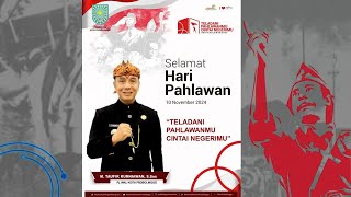 UPACARA PERINGATAN HARI PAHLAWAN 10 NOVEMBER 2024 [upl. by Gratt]