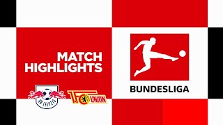 Leipzig vs Union Berlin  Highlights  Bundesliga 2425 [upl. by Alemaj]