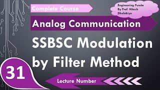 SSBSC Modulation by Filter Method Basics Working Circuit Block Diagram amp Importance Explained [upl. by Elenaj210]