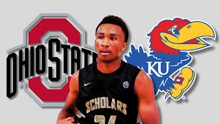 Darryn Peterson Update Official Visits Set To Kansas And Ohio State [upl. by Acissaj]