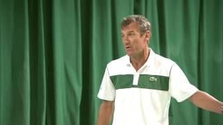 Coaching Corner Stanislas Wawrinkas backhand [upl. by Oyr]