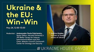 Ukraine House Davos 2022  Day 3  Ukraine amp the EU WinWin [upl. by Carmelina]