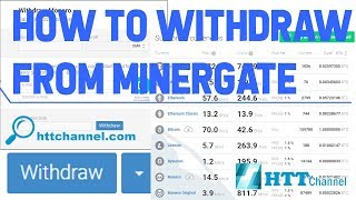 How to Withdraw Monero from Minergate App httchannel [upl. by Placeeda]