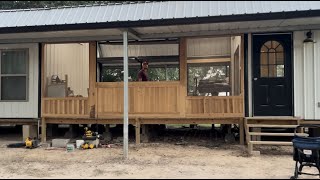 Screen in porch dogtrot style home  final result [upl. by Witte]