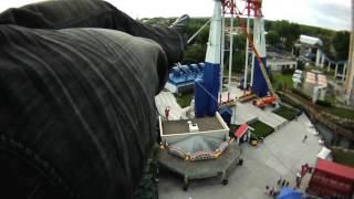 Nik Wallenda High Wire Performance  Valleyfair July 12 2009 [upl. by Sualakcin]