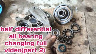 E Rickshaw🛺 Gearbox Main Se All Bearing Kaise Change Kare  6201 Bearing Khol Ne Ka tools🔧🔧 [upl. by Enelcaj]