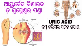 Uric Acid କେମିତି ସହଜରେ କମ କରିବେ Ayurvedic  Odia Health Tips  Dr Swapneswar Panda [upl. by Hebrew]