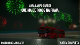 Mapa Campo Grande  Queima de Fogos na Praia  G27 [upl. by Llehcam]