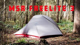 2022 MSR Freelite 3  First Look  Lightweight 3Season Backpacking Tent [upl. by Reivaj784]