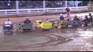 Lawn Mower Demo Derby Alexandria Ky Fairgrounds 9172011 [upl. by Korie]