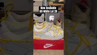 OffWhite Lot 29 fypシ゚viral viralvideo viralshort nike nikedunklow sneakerhead nikeshoes [upl. by Harmony278]