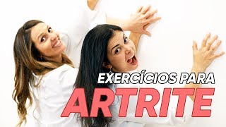 ARTRITE exercícios para aliviar a dor [upl. by Assyl]