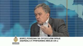 Zlatko Dizdarević o sirijskoj krizi  Al Jazeera Balkans [upl. by Liemaj]