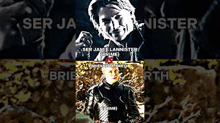 Jamie Lannister VS Brienne of Tarth Who wins gameofthrones vs asoiaf fyp got hotd fantasy [upl. by Aileon]