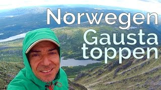 Norwegen Wanderung Gaustatoppen Aussicht amp Bergbahn Gaustabanen [upl. by Nert]