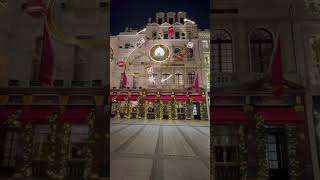 Shopping District in london cartier bondstreet christmas [upl. by Clarkin265]