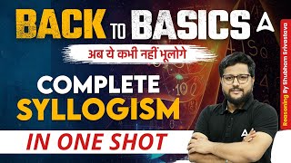 Syllogism Reasoning Tricks in One Shot  Syllogism Reasoning Questions  By Shubham Srivastava [upl. by Assennav79]