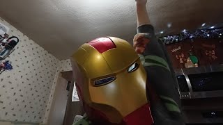 IRON MAN HELMET REVIEW [upl. by Eiboj628]