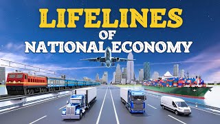 Lifelines of National Economy Class 10 full chapter Animation  Class 10 Geography Chapter 7 [upl. by Chrisoula]