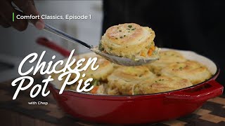 Homemade Chicken Pot Pie  OnestopChop [upl. by Itnaihc]