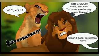 lion king comic caught red handed comic by kingsimbaart on DA lionkingcomic [upl. by Salisbarry446]