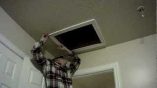 How to Install an Attic Access Door for Insulation [upl. by Andrew253]