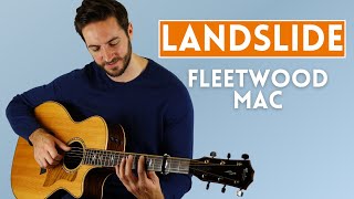 How to Play Landslide by Fleetwood Mac  Fingerstyle Guitar Lesson [upl. by Veronike]