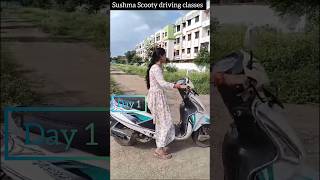 scooty driving skills drivingclass automobile drivinglessons travel scootydriving short video [upl. by Abernathy717]