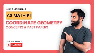 AS Math P1  Coordinate Geometry  Concepts and Past Papers [upl. by Lizzie]