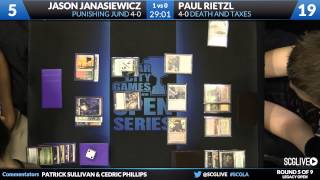 SCGLA  Legacy  Round 5  Paul Rietzl vs Jason Janasiewicz [upl. by Atekihc]