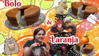 Bolo de laranja 🍊  vem aprender é simples [upl. by Notfa340]