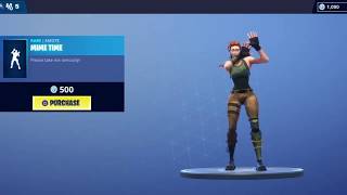 FORTNITE DANCE MIME TIME  1 MINUTE FORTNITE DANCE [upl. by Akeemaj40]