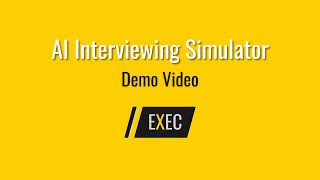 AI Interviewing Simulator demo [upl. by Negyam16]