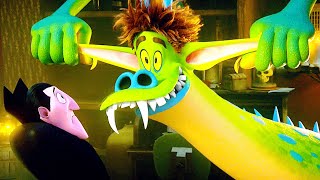 Johnny Turns Into A Monster Scene  HOTEL TRANSYLVANIA TRANSFORMANIA 2022 Movie CLIP HD [upl. by Lrat786]