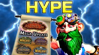 Ascension WoW  Mega Update Overview [upl. by Adnyc]