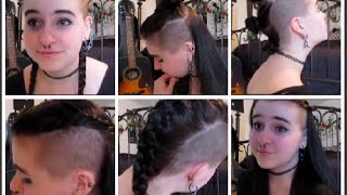 How I Style My Mohawk  Symphonie Cameron [upl. by Esra619]