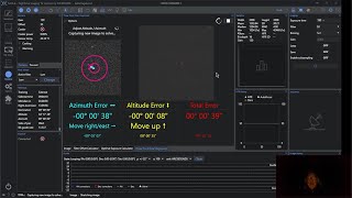 Comparison of NINA Three Point Polar Alignment vs QHY Polemaster [upl. by Eltsyrhc]