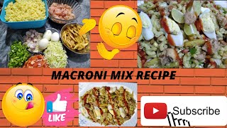 how to cook mix macronies  mix macronies  macronies  chicken macronies [upl. by Ecadnak]