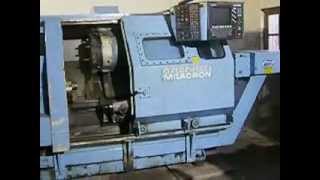 Cincinnati Milacron Cinturn 10u40 Puesta en operacion torno CNC [upl. by Alhahs]