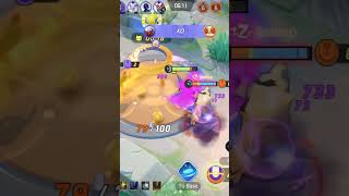 EASY 1V3 WITH DARKRAI AND KILL DELPHOXMRMIME AND SLOWBRO pokemonunite pokemon darkrai 1v3 [upl. by Earahc]