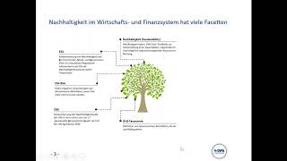 DVFA Webinar quotManagement und Controlling von ESGRisiken in Bankenquot [upl. by Matazzoni37]