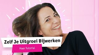 De beste tips om je uitgroei bij te werken  Haar tutorial  Kruidvat [upl. by Danielson]