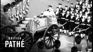 Selected Originals  The Last Journey  Funeral Of King George VI 1952 [upl. by Stella572]